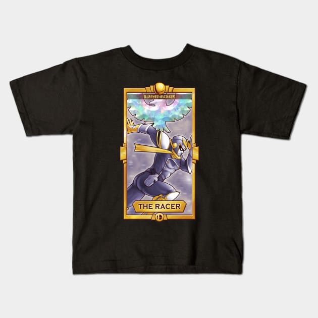 Captain Falcon Kids T-Shirt by QuasQuas